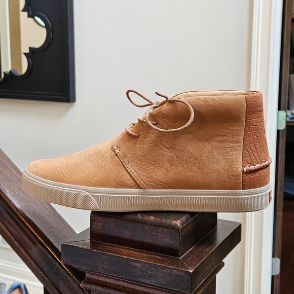 NWOT Sperry Men's Pluswave Ankle Boots, Tan, Sz 12 - Picture 9 of 16